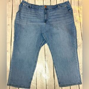Lane Bryant Plus Size Straight Leg High Rise Jeans 26 Short High Rise